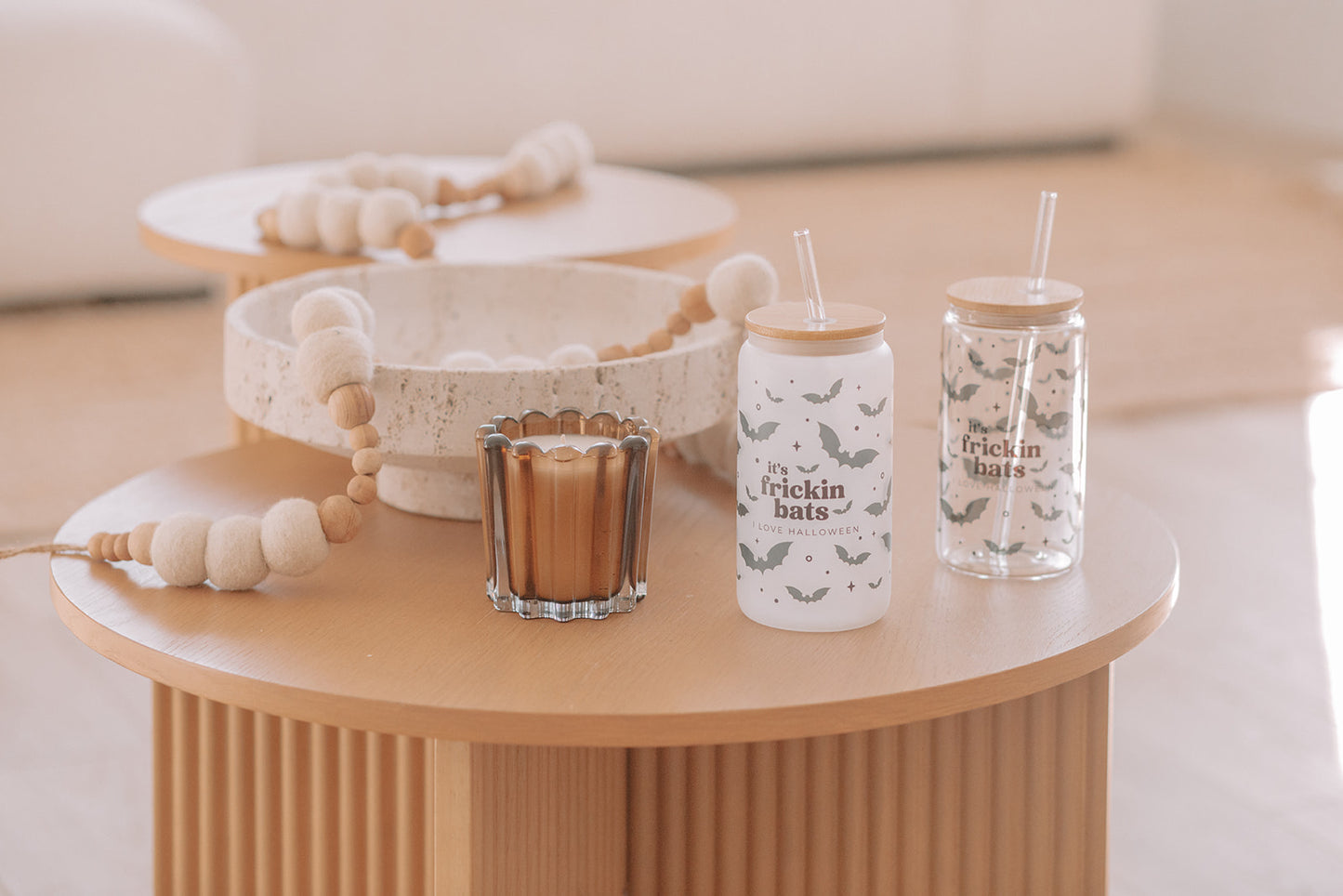 ITS FRICKIN BATS GLASS TUMBLER