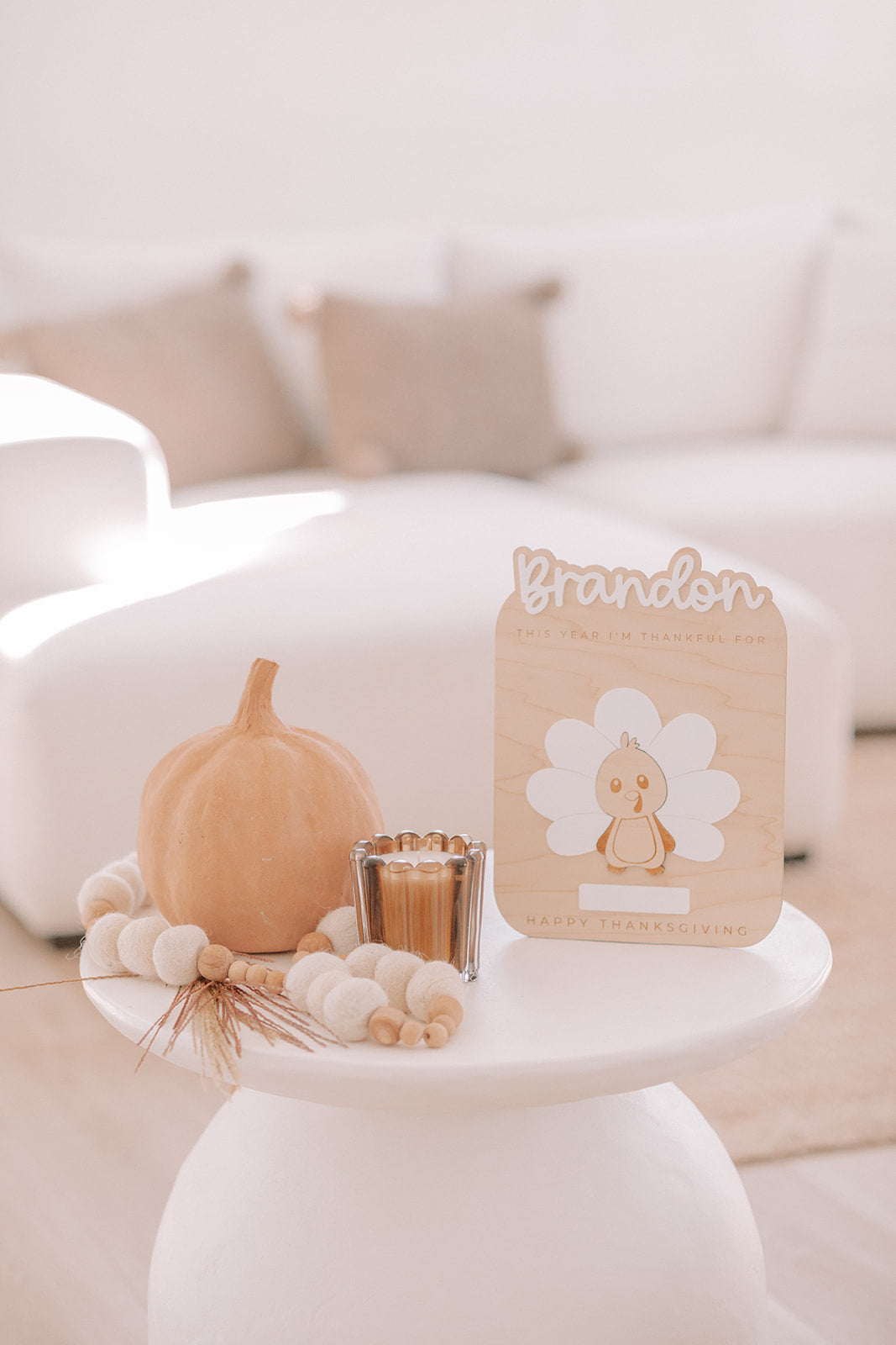GRATEFUL FOR THANKSGIVING KEEPSAKE BOARD