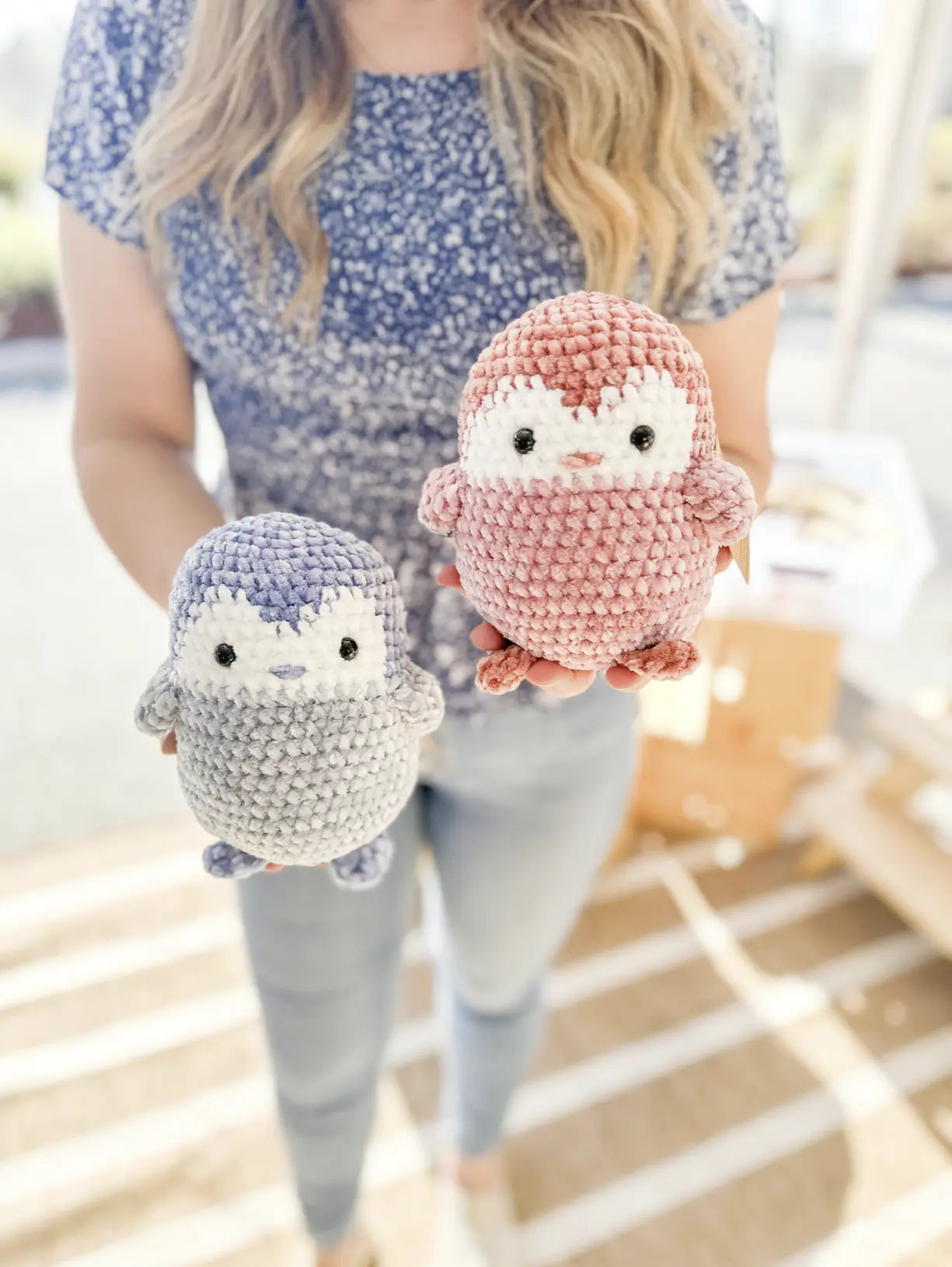 PENGUIN PLUSHIE knotsandnook
