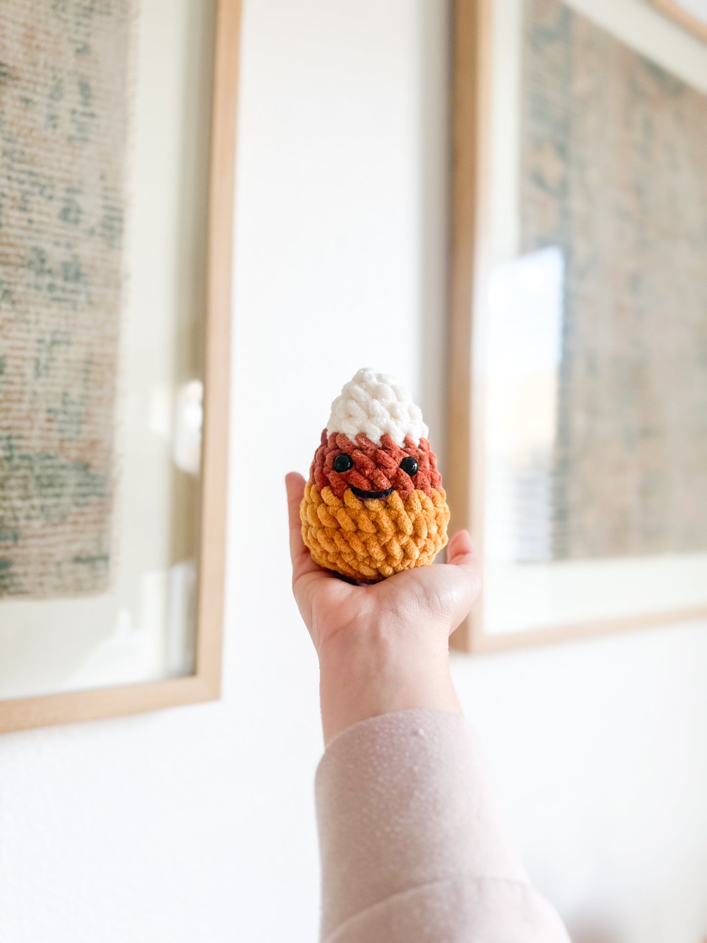 CANDY CORN PLUSHIE