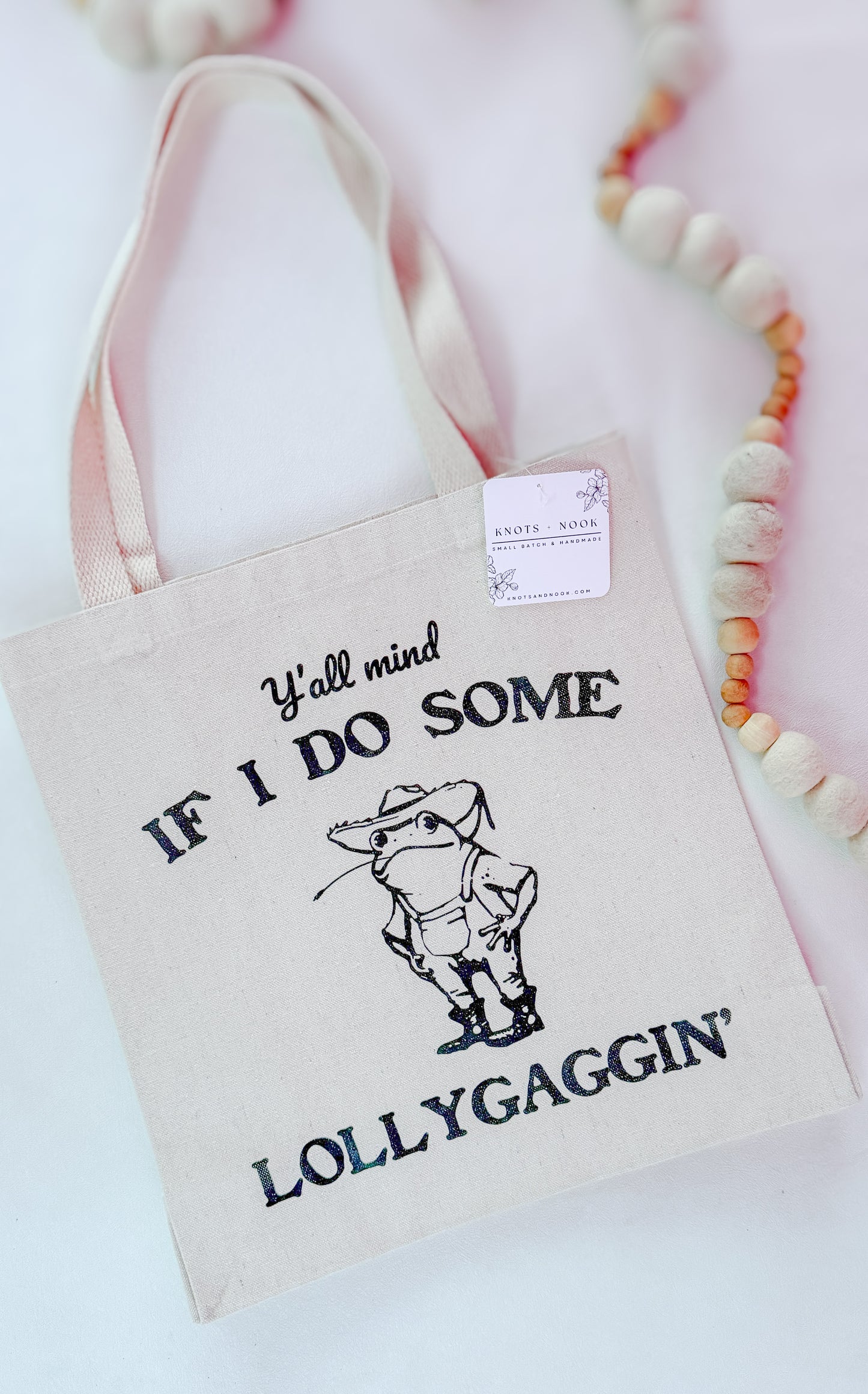 LOLLYGAGGIN' CANVAS TOTE