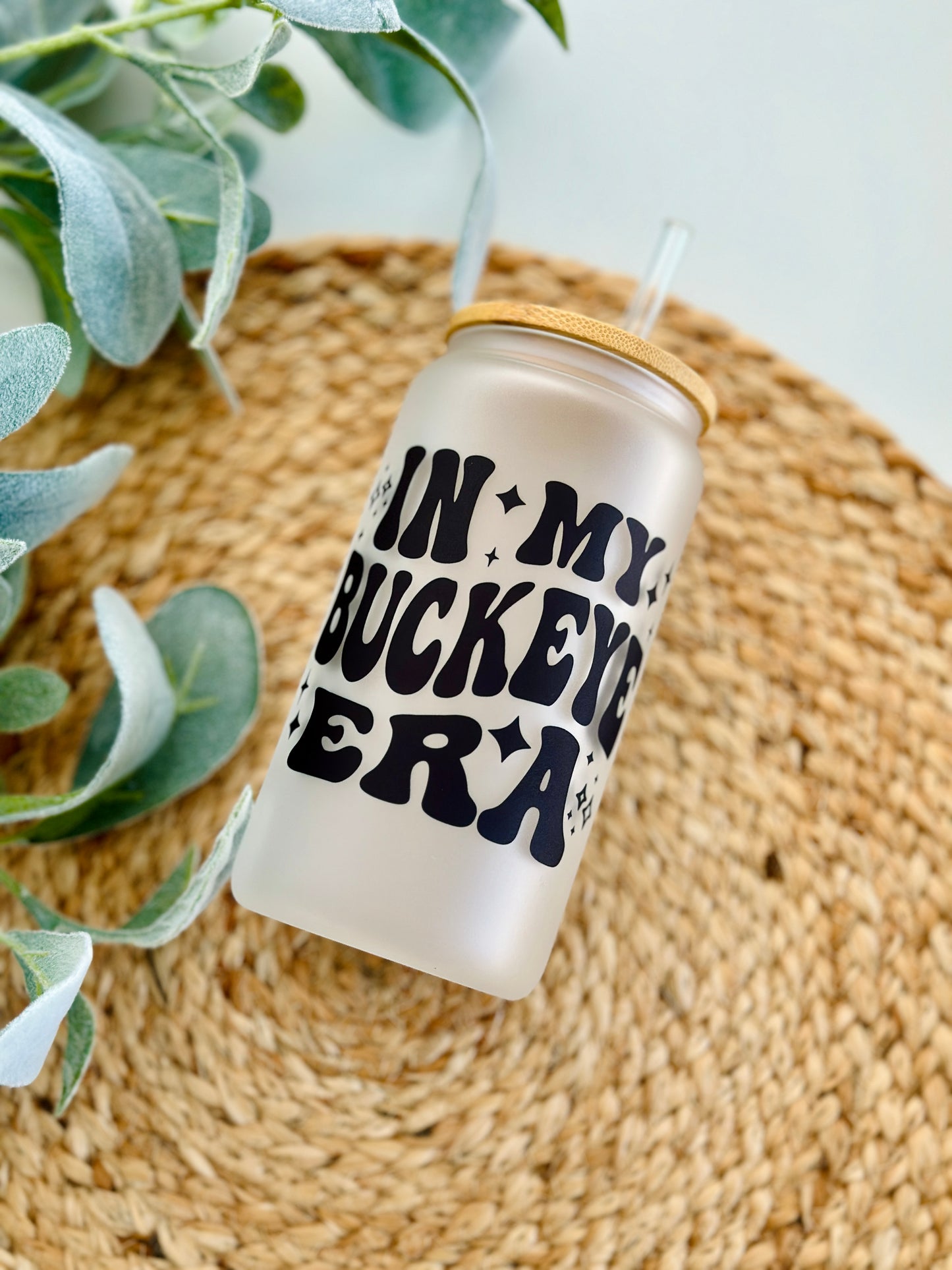 BUCKEYE ERA GLASS TUMBLER