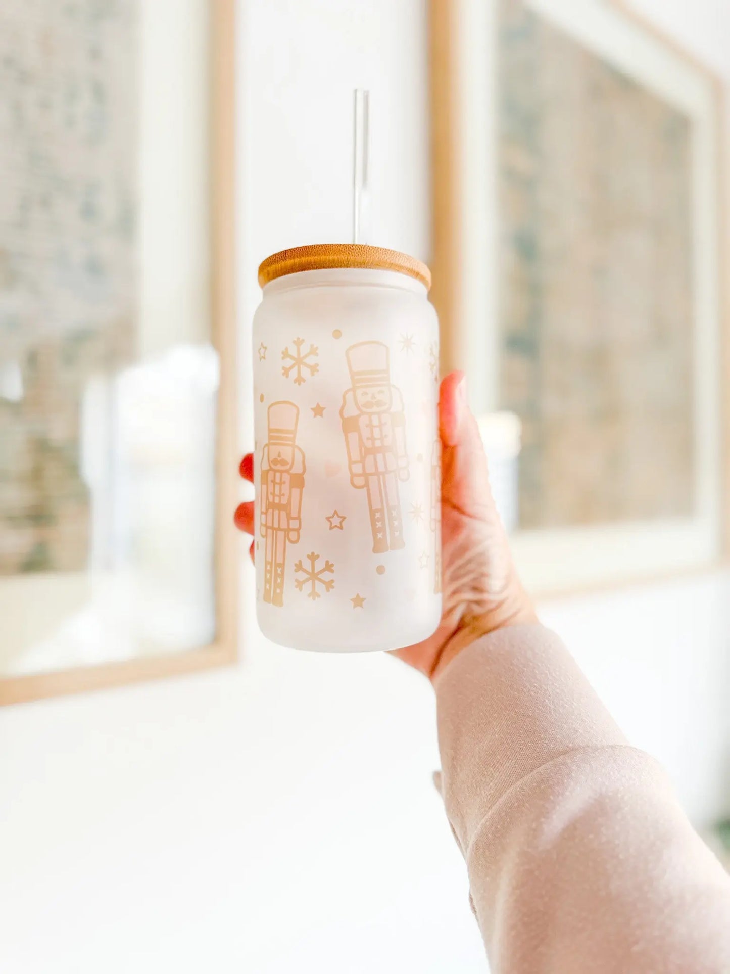 NUTCRACKER GLASS TUMBLER knotsandnook