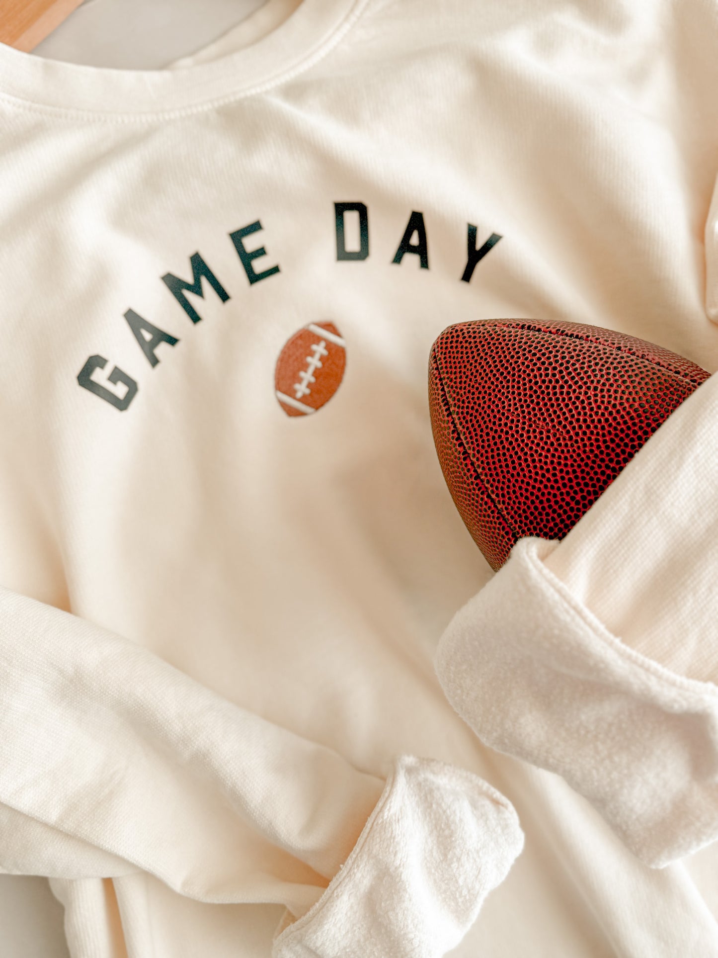GAME DAY EMBROIDERED SWEATSHIRT