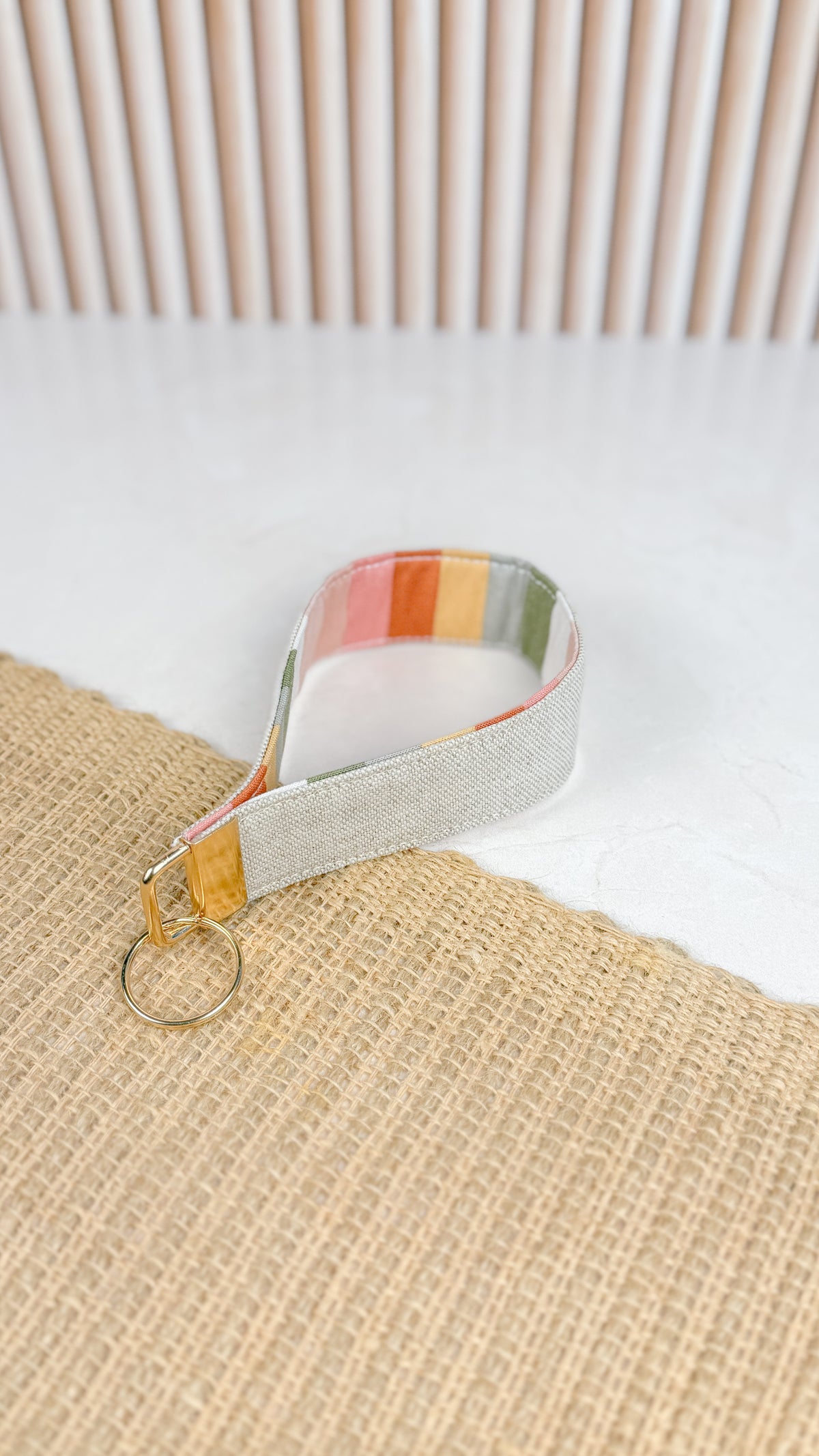 CANVAS WRISTLET KEYCHAIN