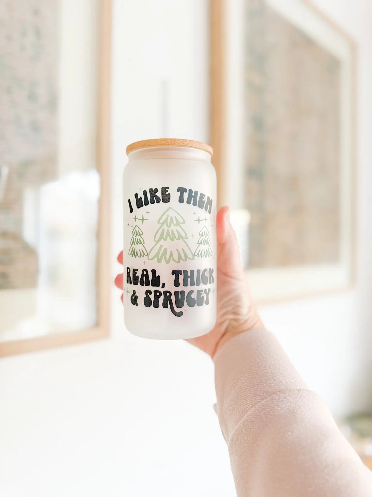 THICK AND SPRUCEY GLASS TUMBLER knotsandnook