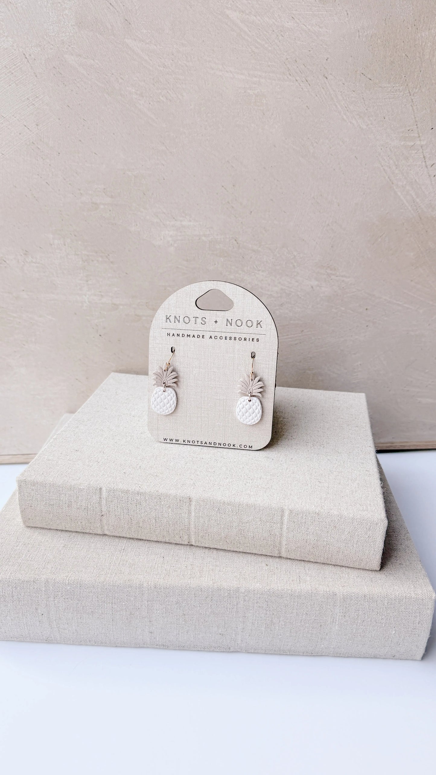 PINEAPPLE EARRINGS knotsandnook