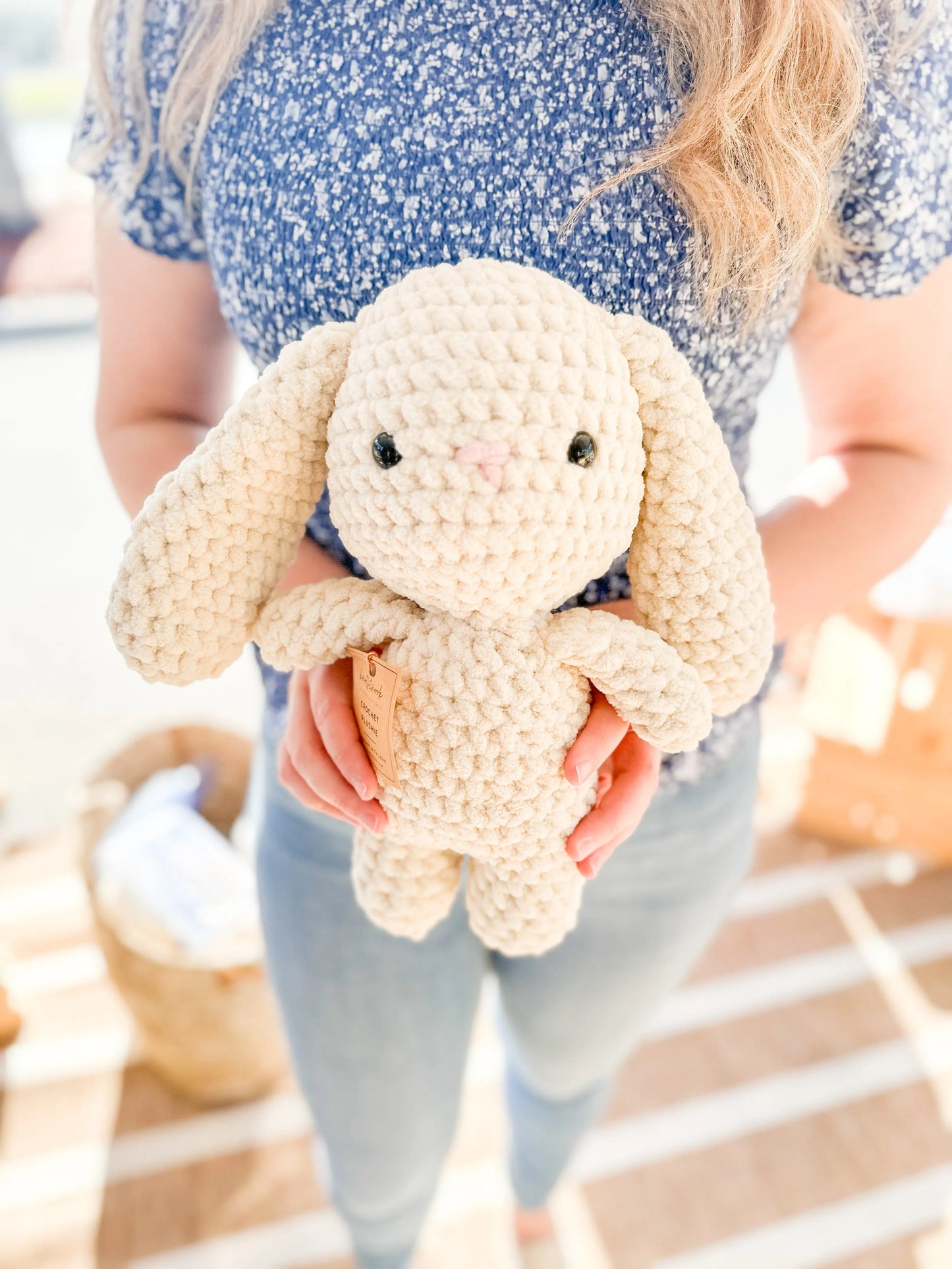 BUNNY PLUSHIE knotsandnook