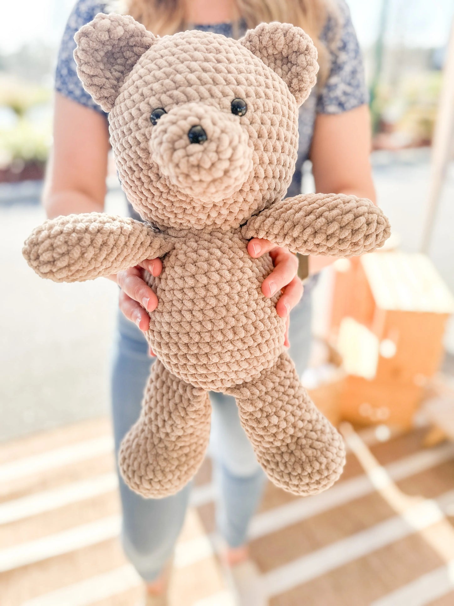 TEDDY BEAR PLUSHIE knotsandnook