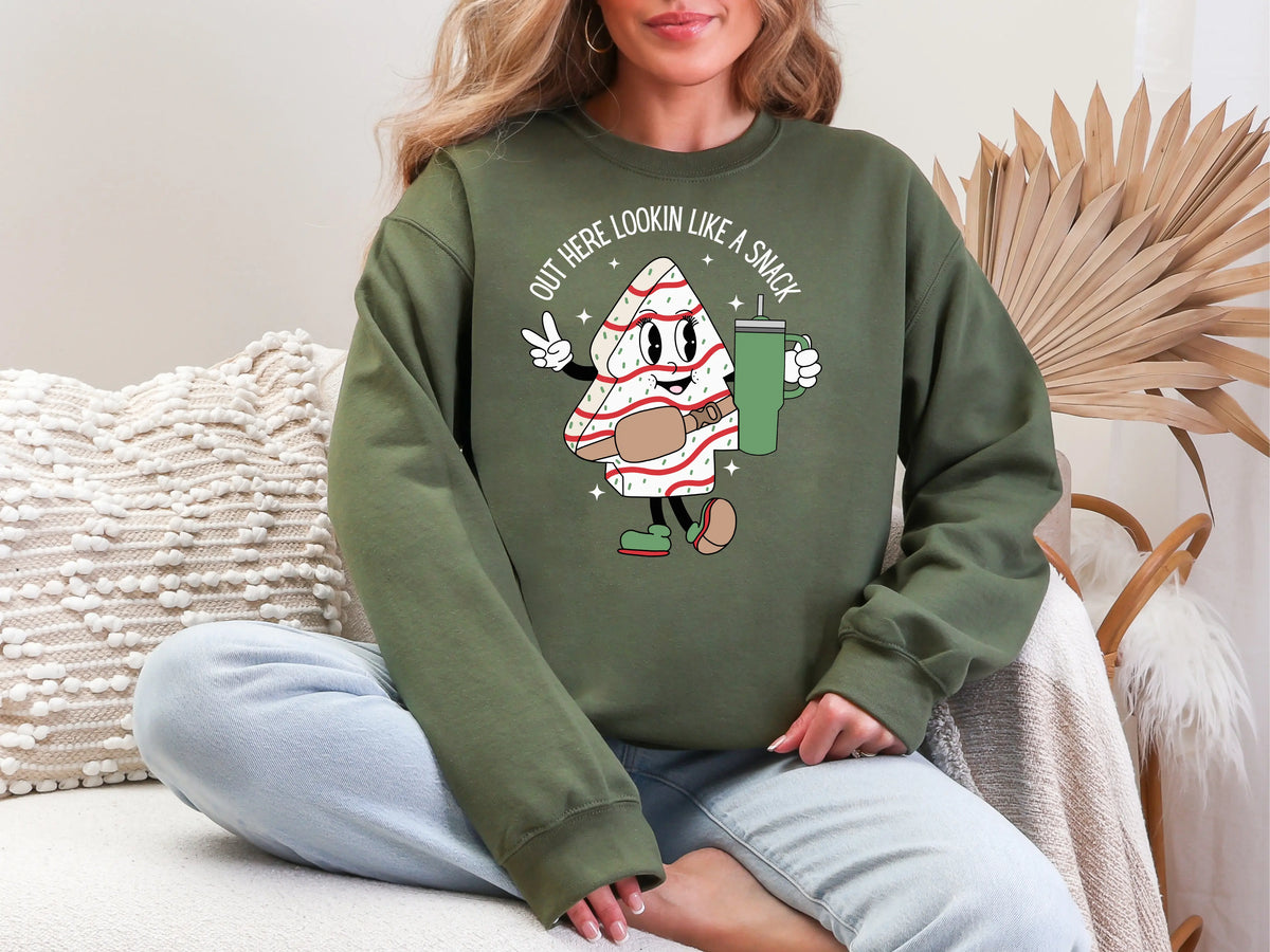 LOOKIN LIKE A SNACK SWEATSHIRT knotsandnook