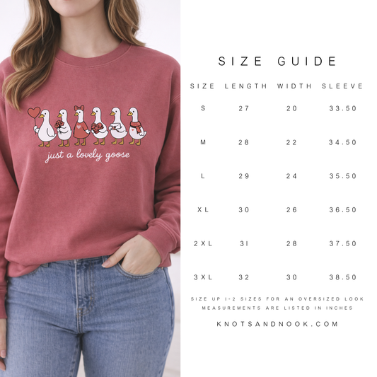 LOVELY GEESE SWEATSHIRT