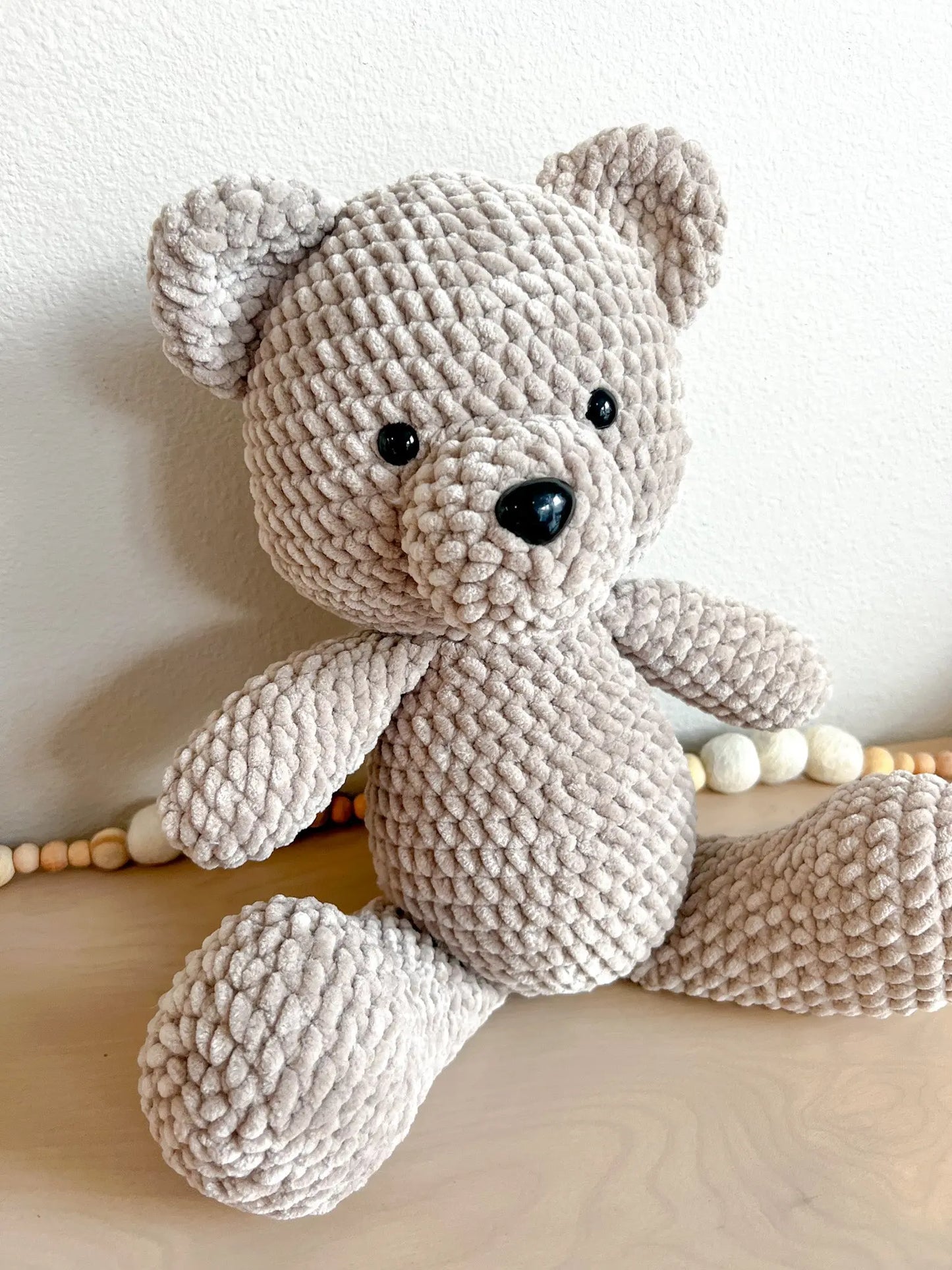TEDDY BEAR PLUSHIE knotsandnook