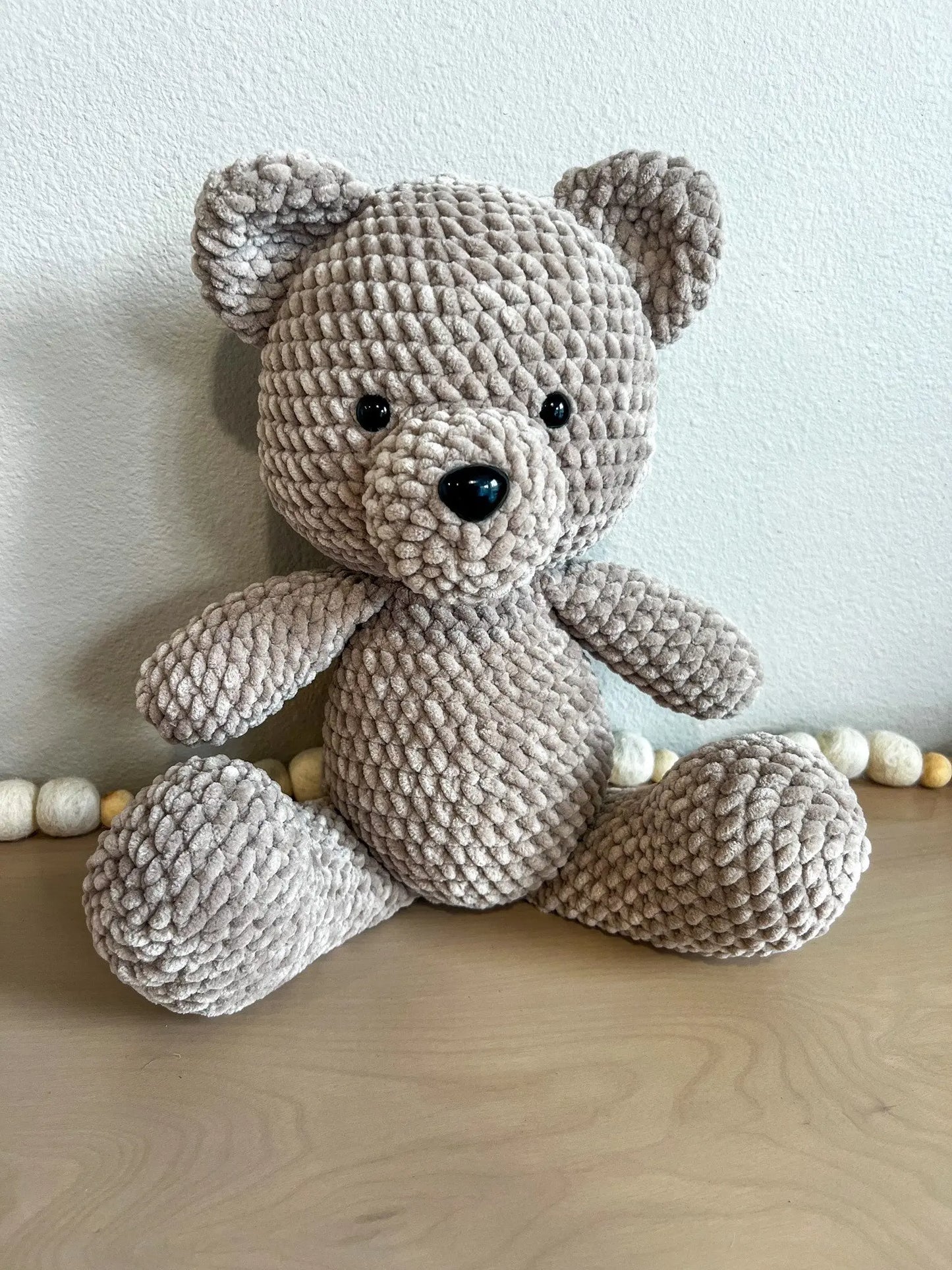 TEDDY BEAR PLUSHIE knotsandnook