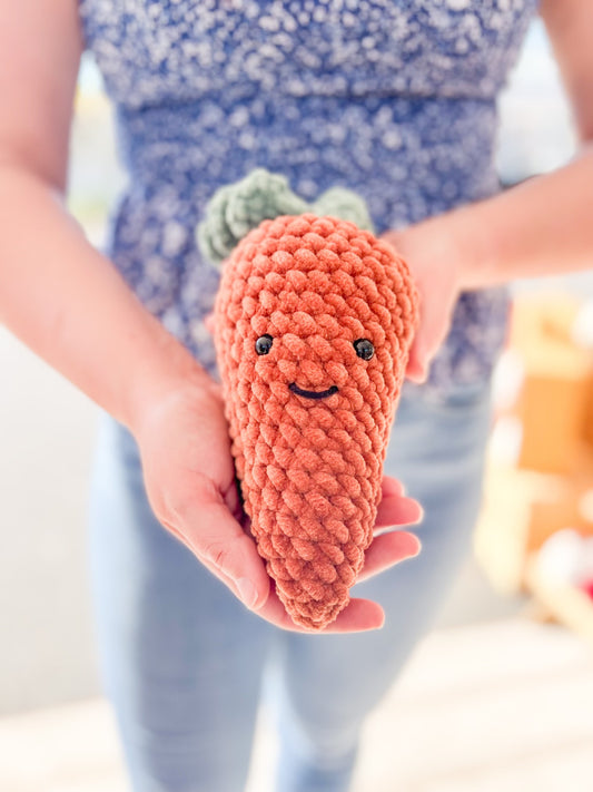 Carrot - Handmade Crochet Plushie