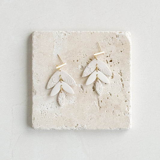 FRANCESCA CLAY EARRINGS