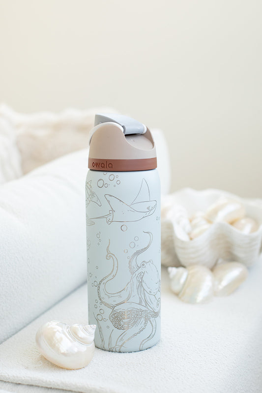 SEA LIFE ENGRAVED 32OZ OWALA