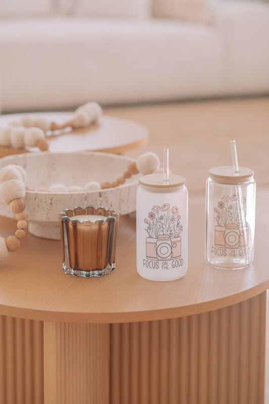 FOCUS ON THE GOOD GLASS TUMBLER