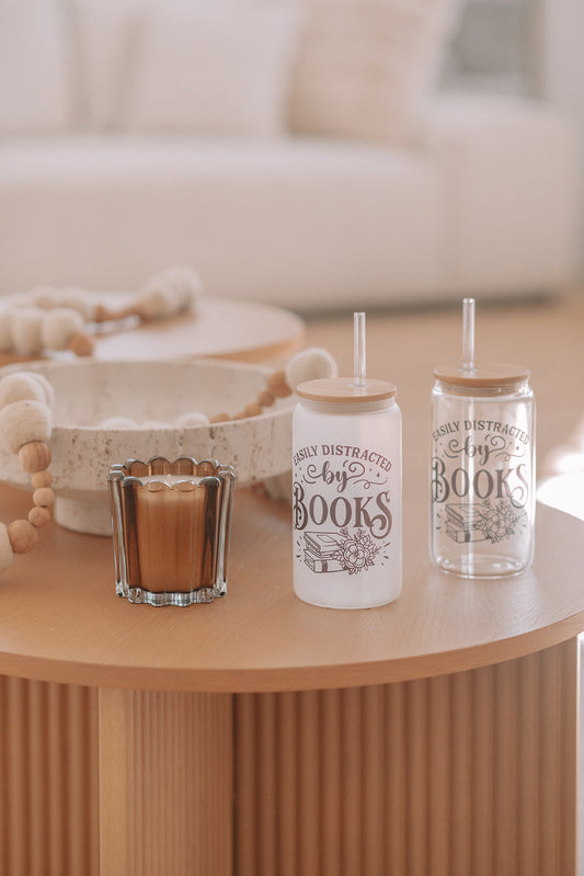 EASILY DISTRACTED GLASS TUMBLER