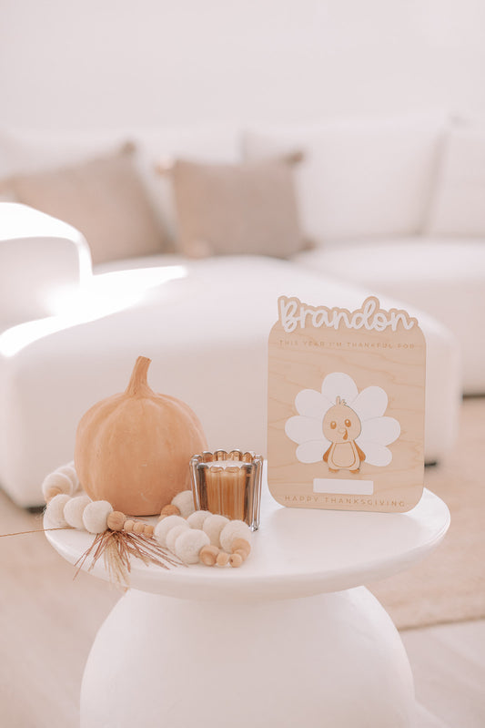GRATEFUL FOR THANKSGIVING KEEPSAKE BOARD