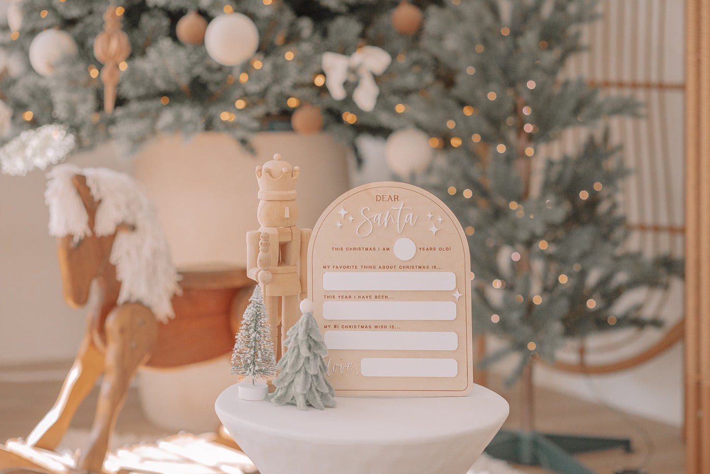 LETTER TO SANTA DRY ERASE BOARD