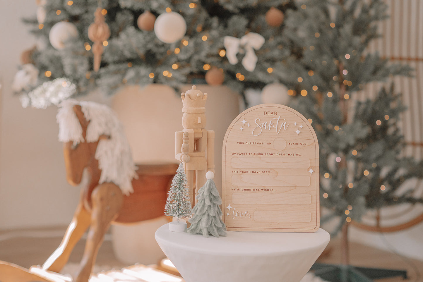 LETTER TO SANTA DRY ERASE BOARD