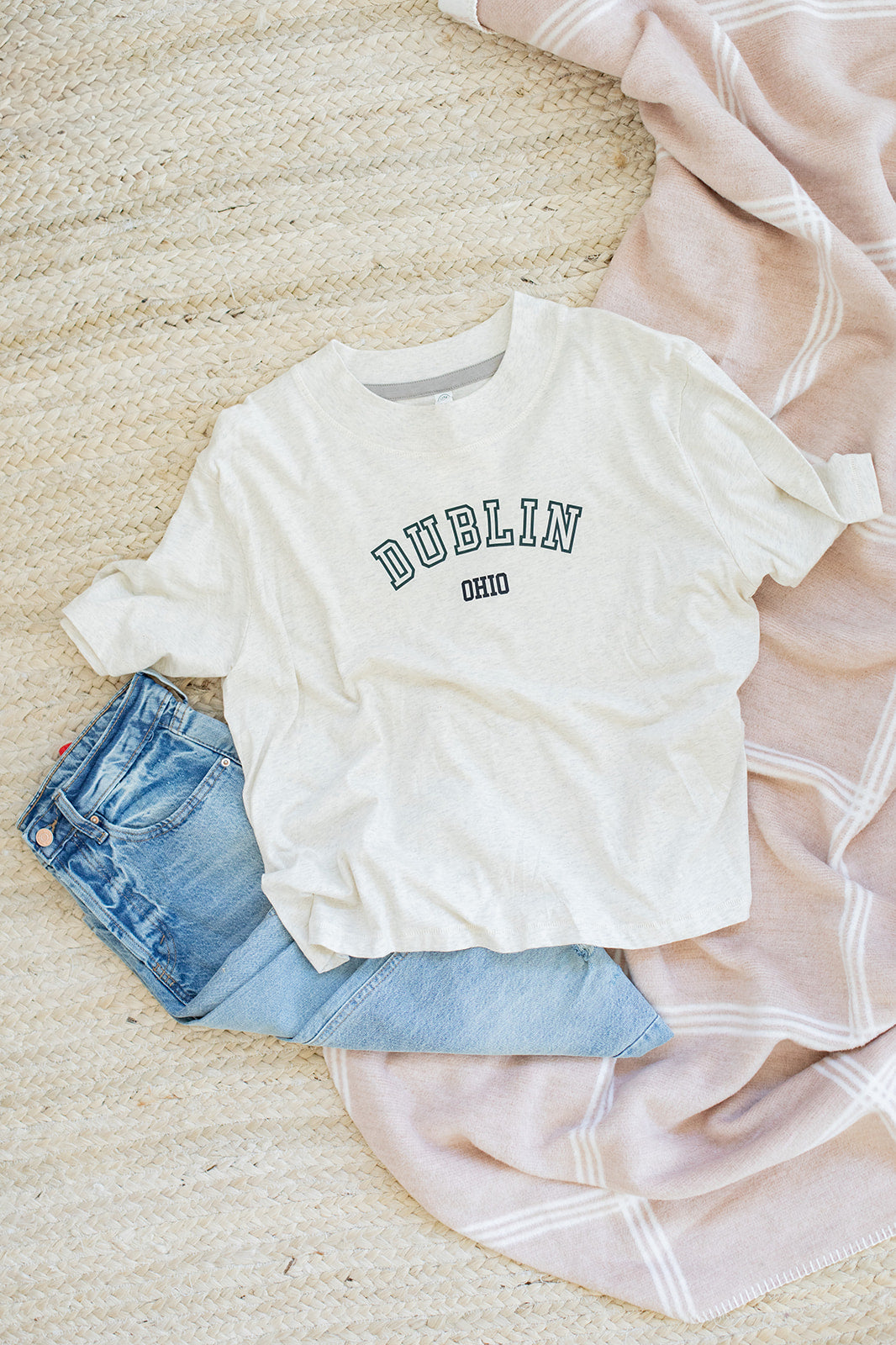 DUBLIN BLOCK OUTLINE T-SHIRT