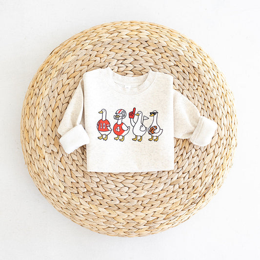 GAME DAY GEESE TODDLER SWEATSHIRT