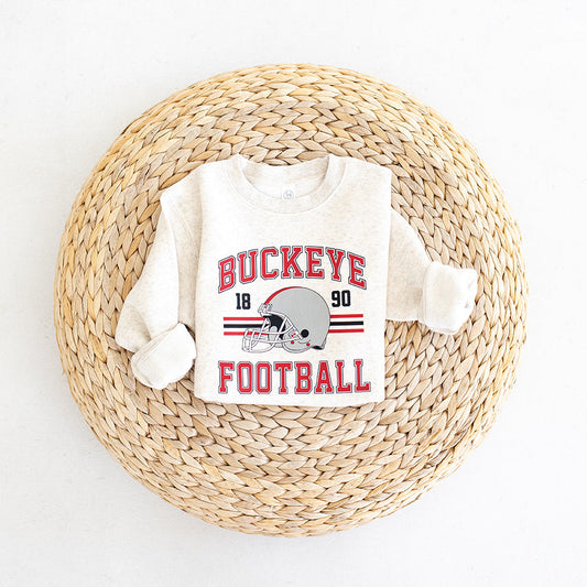 BUCKEYE FOOTBALL TODDLER SWEATSHIRT