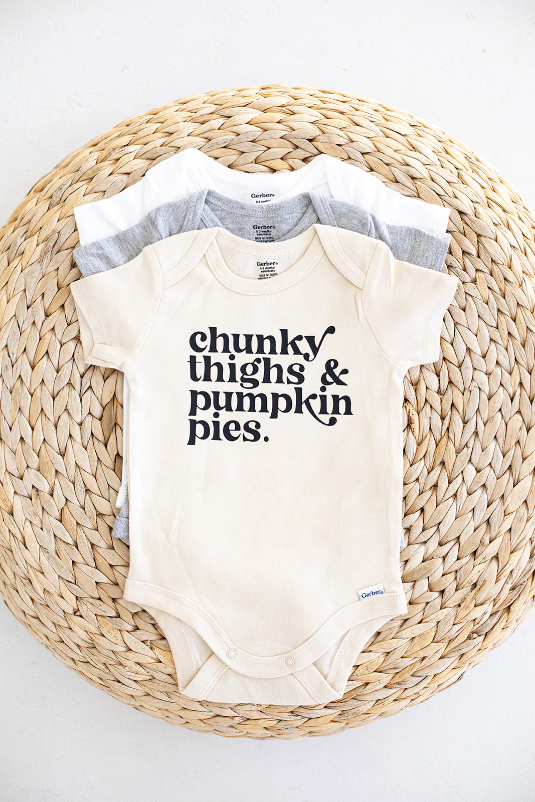 CHUNKY THIGHS & PUMPKIN PIES BODYSUIT