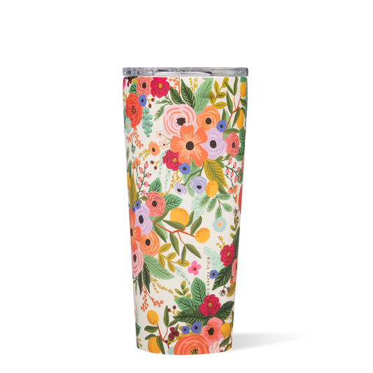 Tumbler - 24oz Rifle Paper - Garden Party Cream