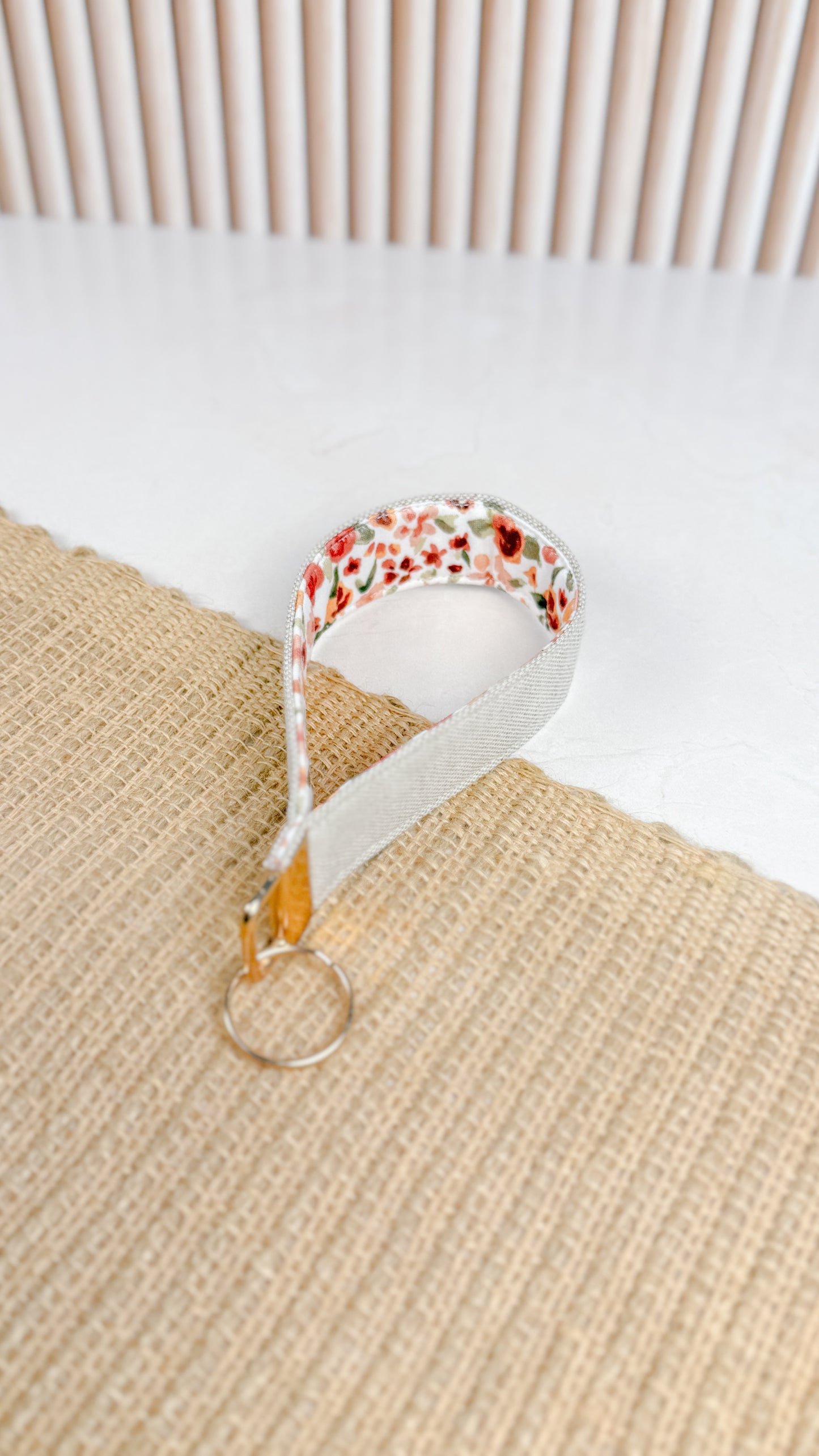 CANVAS WRISTLET KEYCHAIN