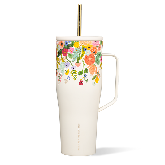 Cold Cup XL - 30oz Rifle Paper - Garden Party Cream