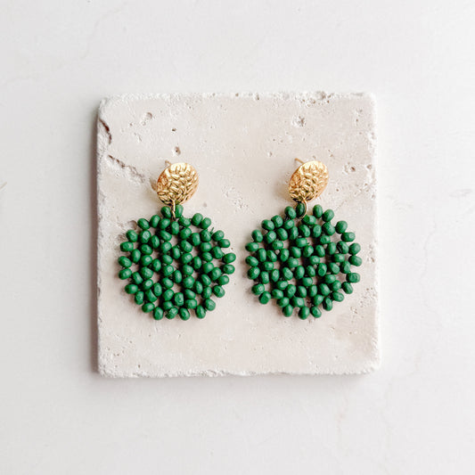 BEADED EARRINGS