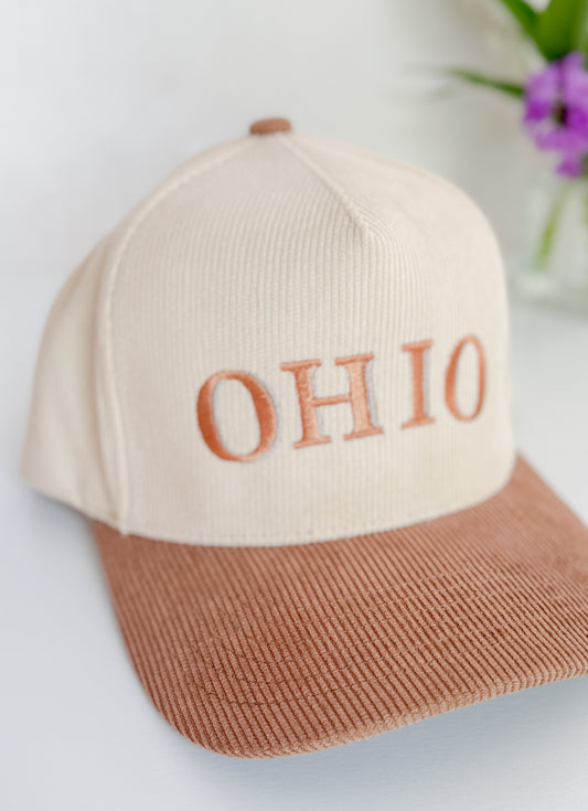 OHIO BOLD EMBROIDERED HAT