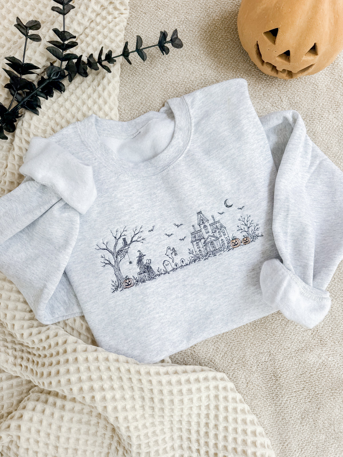 SPELLBOUND EMBROIDERED SWEATSHIRT