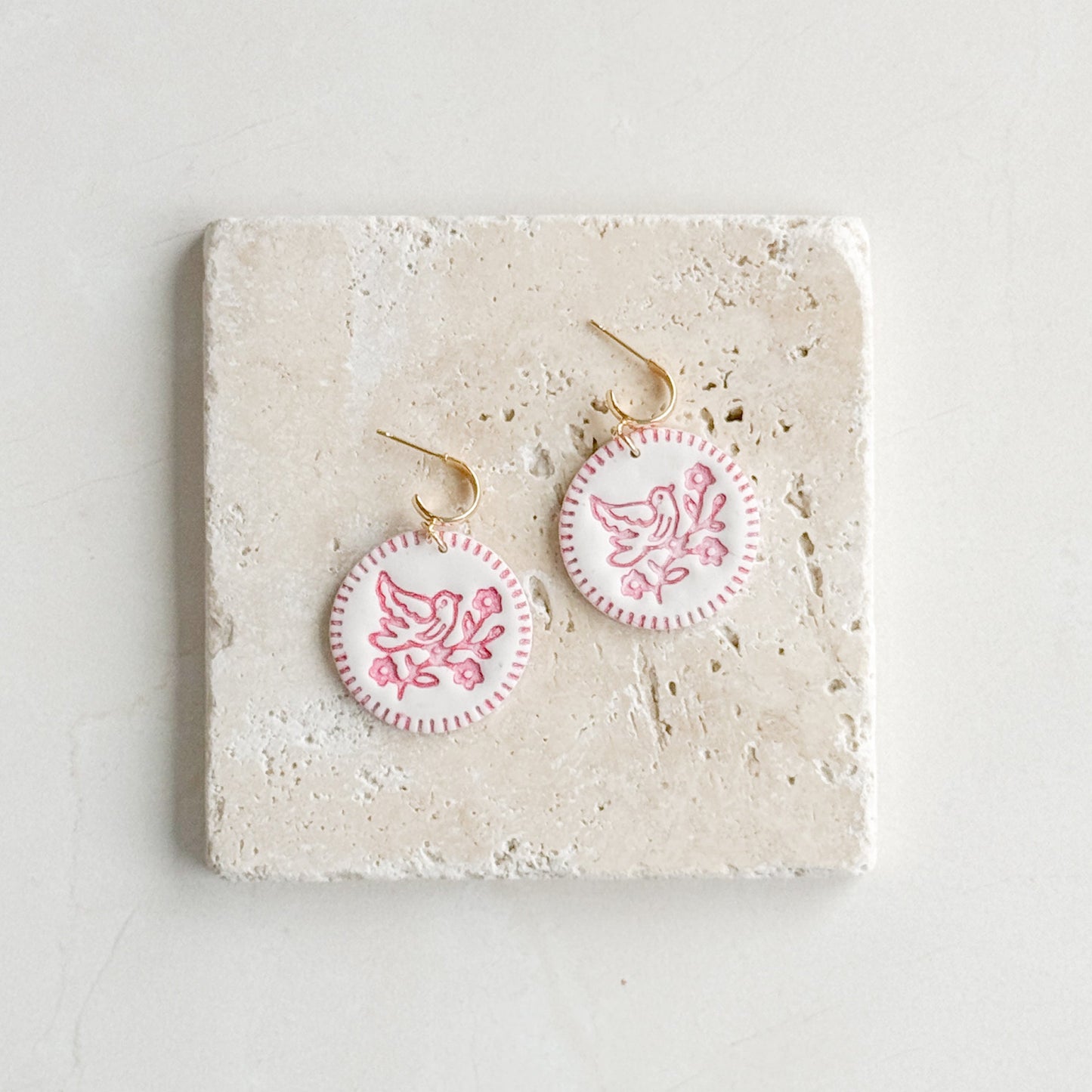 WILDLIFE COLLECTION CLAY EARRINGS