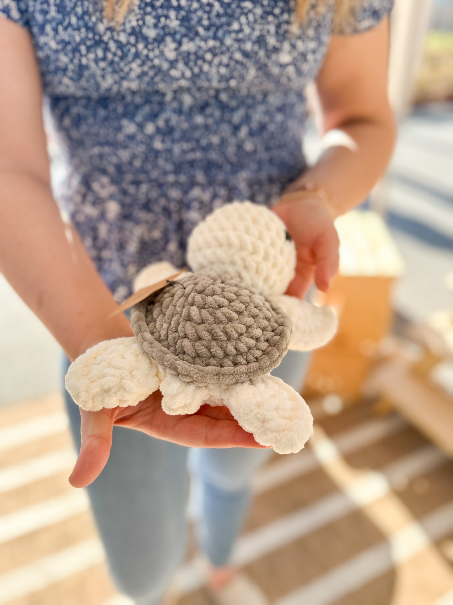 Turtle - Handmade Crochet Plushie