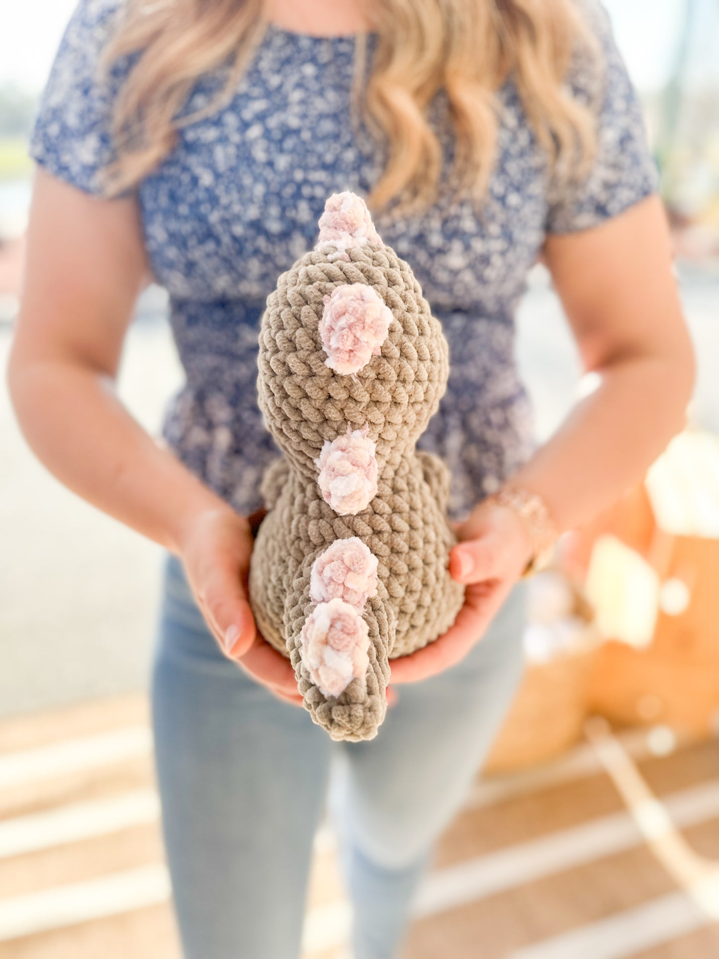 T-Rex - Handmade Crochet Plushie