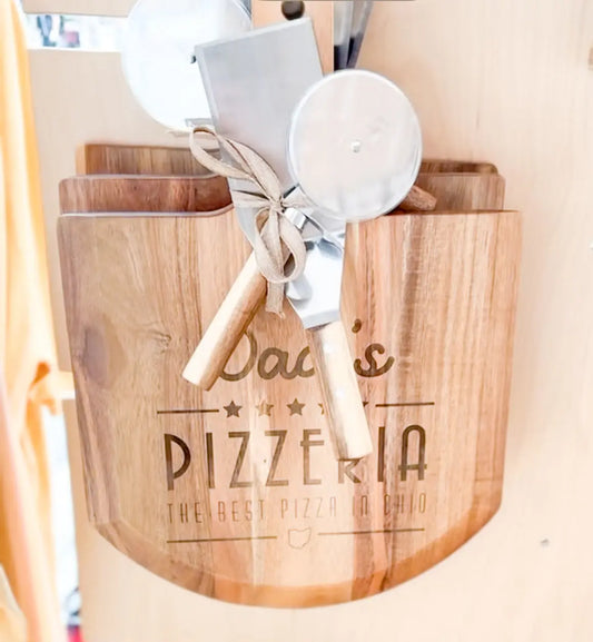 FATHERS DAY PIZZA SET knotsandnook