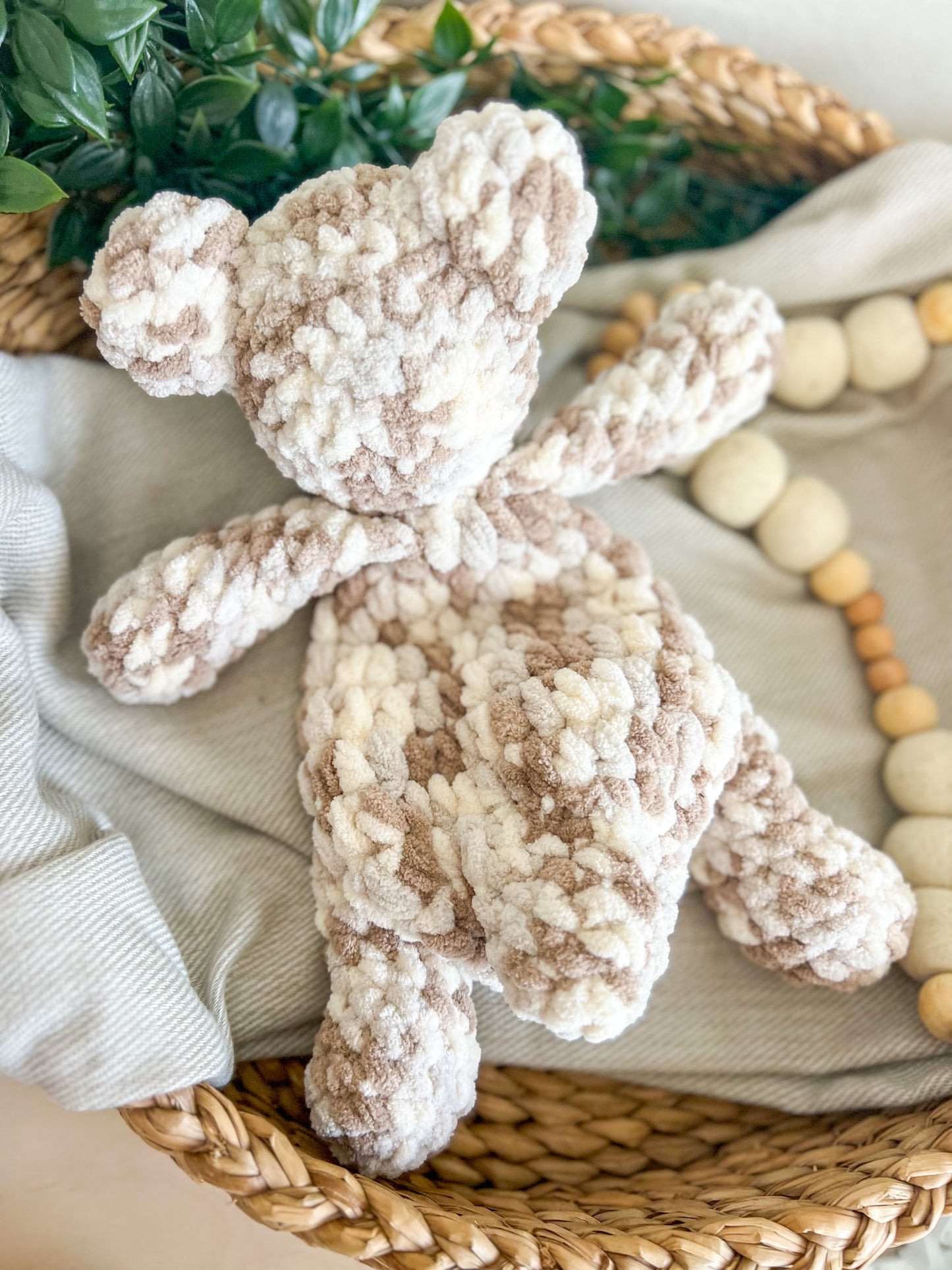 Teddy Bear Crochet Lovey