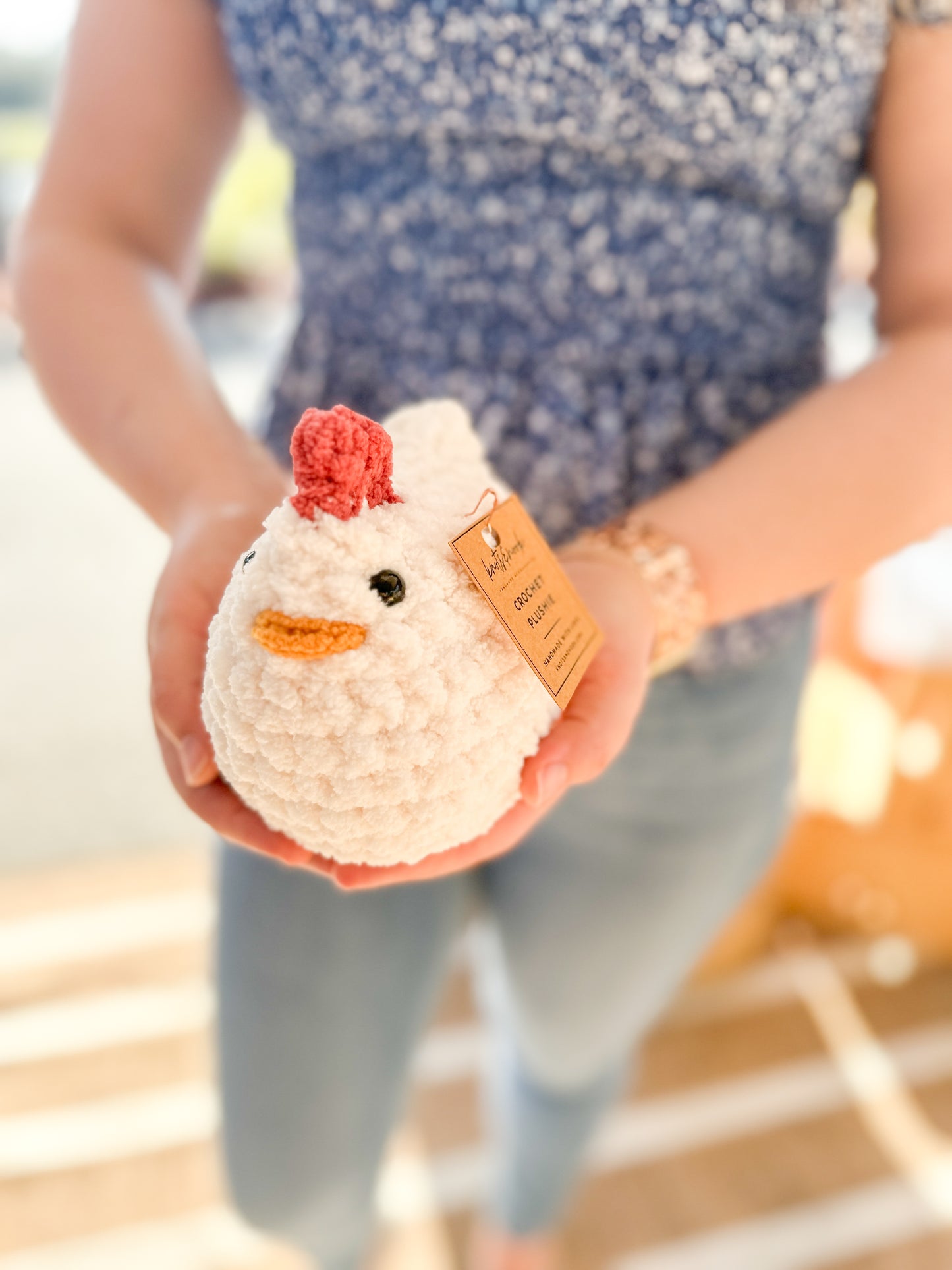 Chicken - Handmade Crochet Plushie