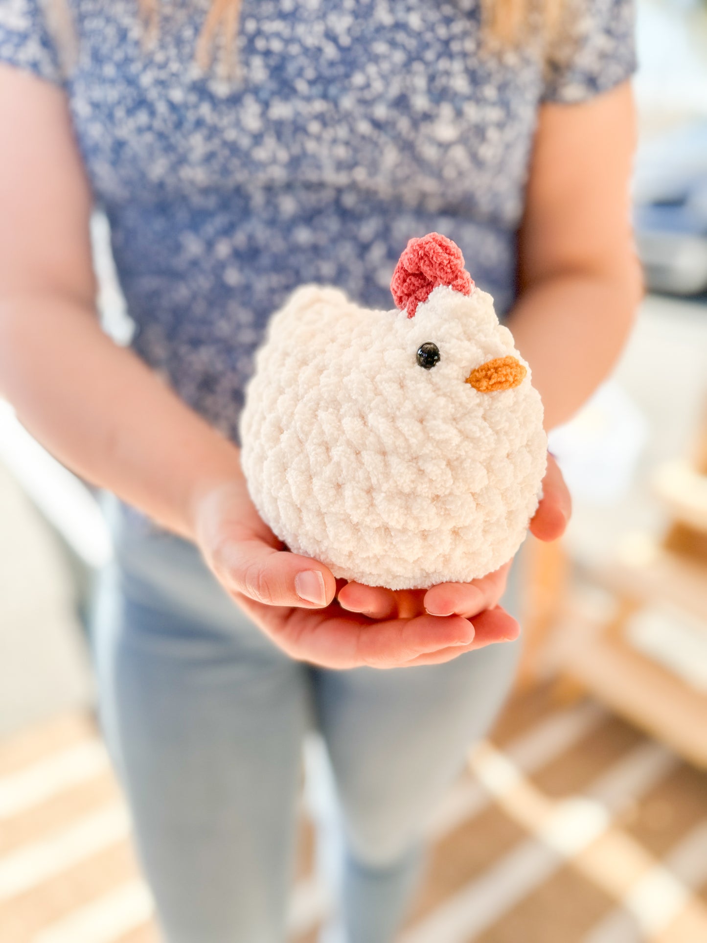 Chicken - Handmade Crochet Plushie