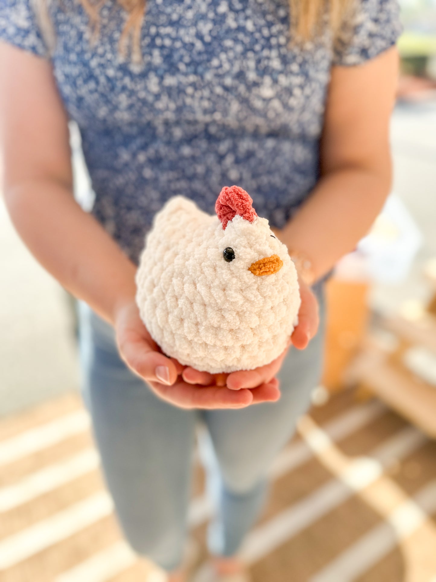 Chicken - Handmade Crochet Plushie