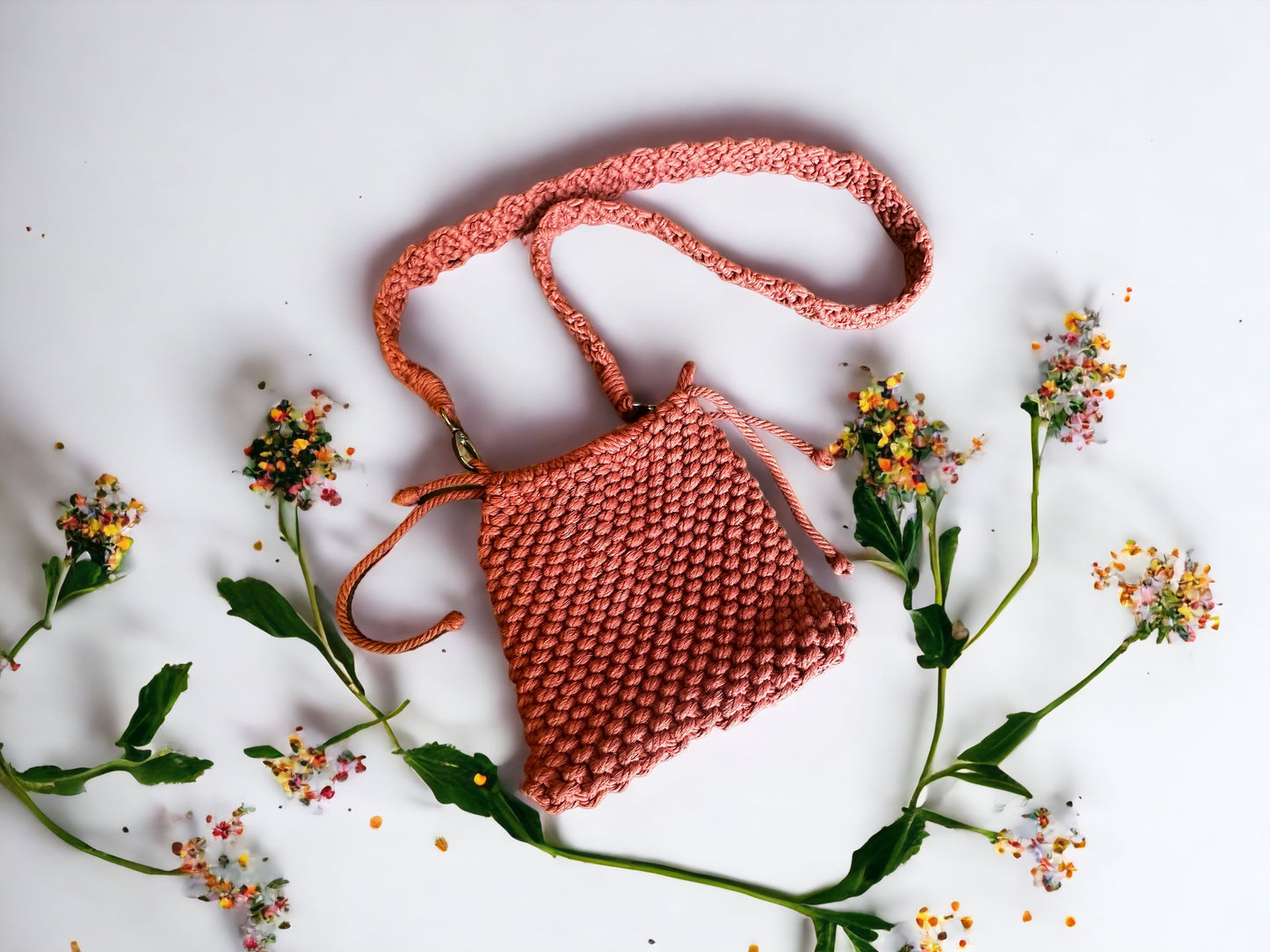 The Morgan Bag - Handmade Macrame Purse