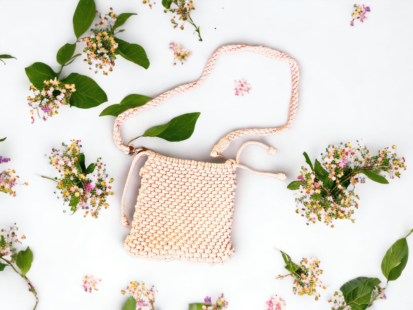 The Morgan Bag - Handmade Macrame Purse