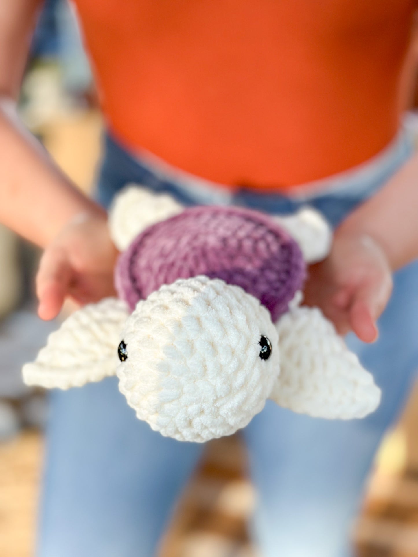 Turtle - Handmade Crochet Plushie