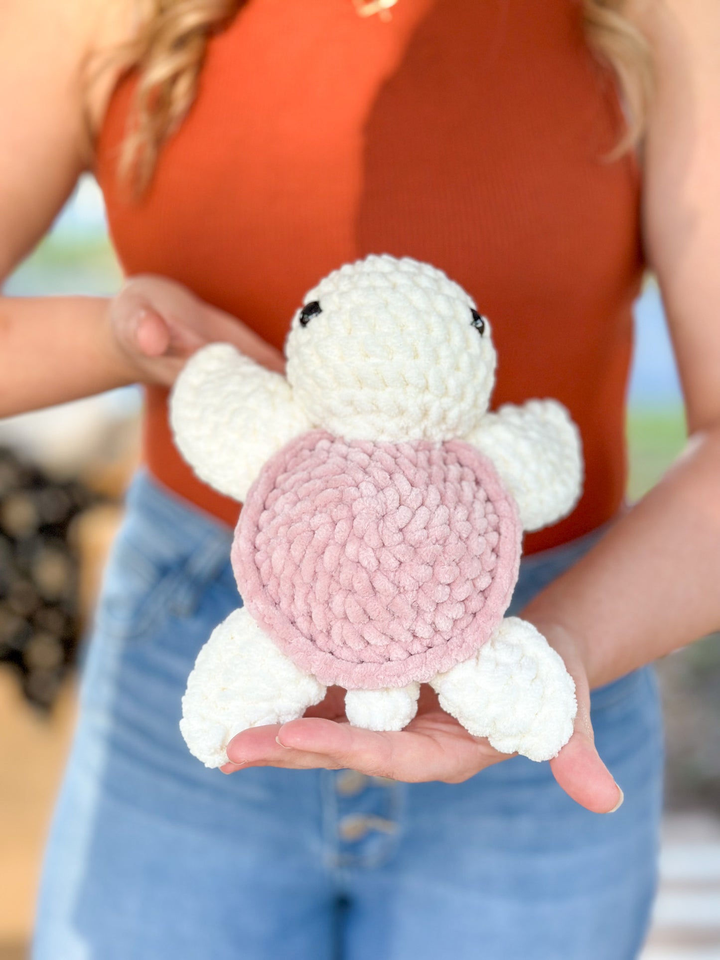 Turtle - Handmade Crochet Plushie