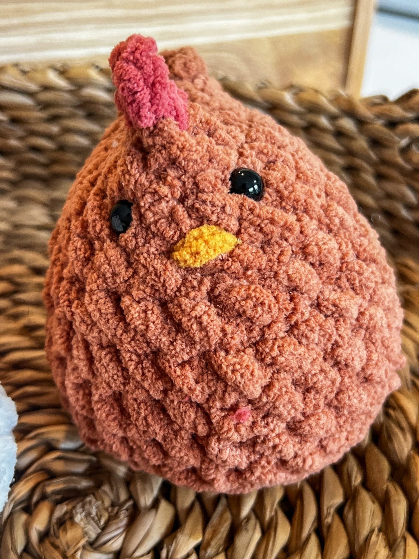 Chicken - Handmade Crochet Plushie