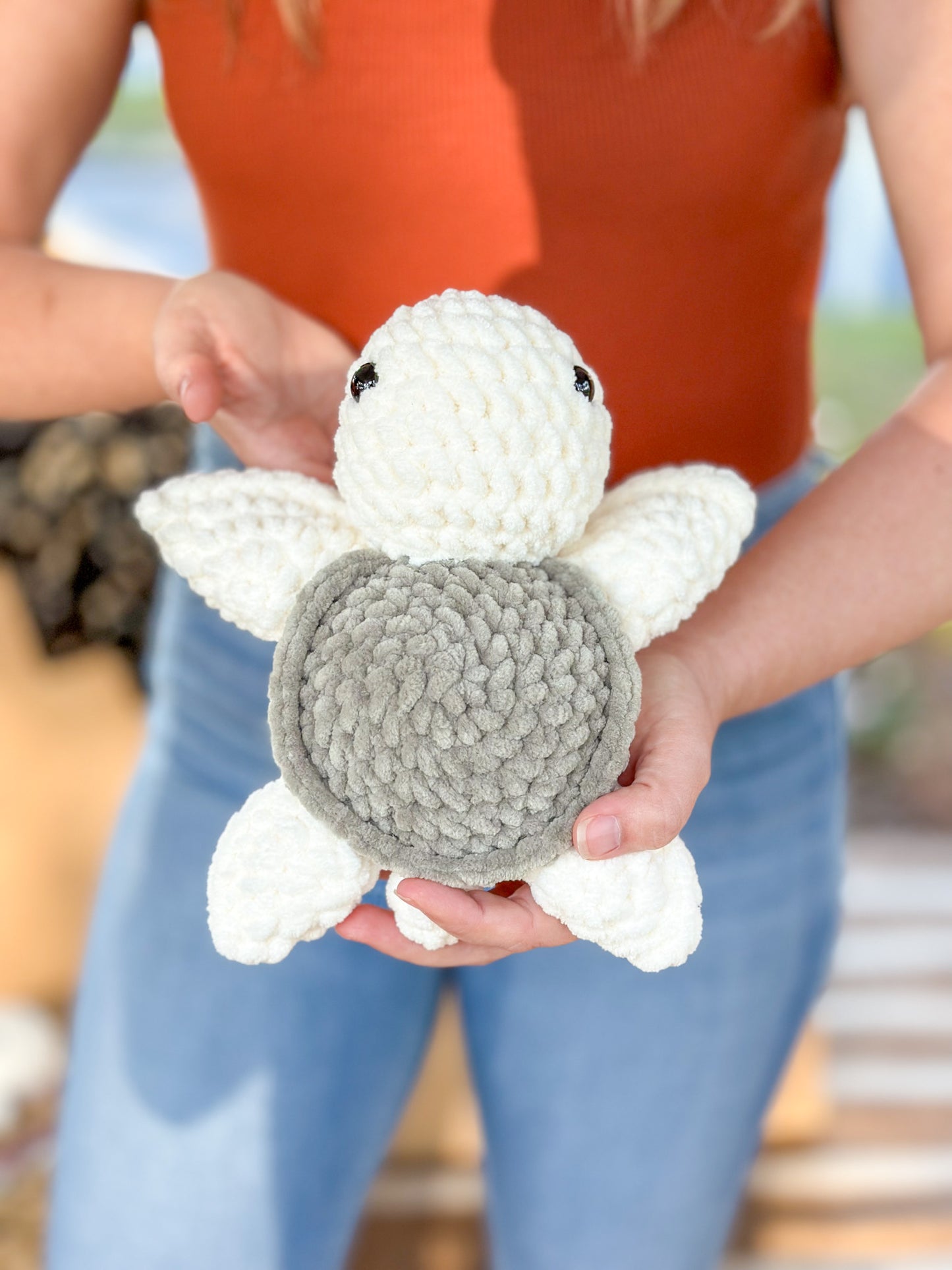 Turtle - Handmade Crochet Plushie