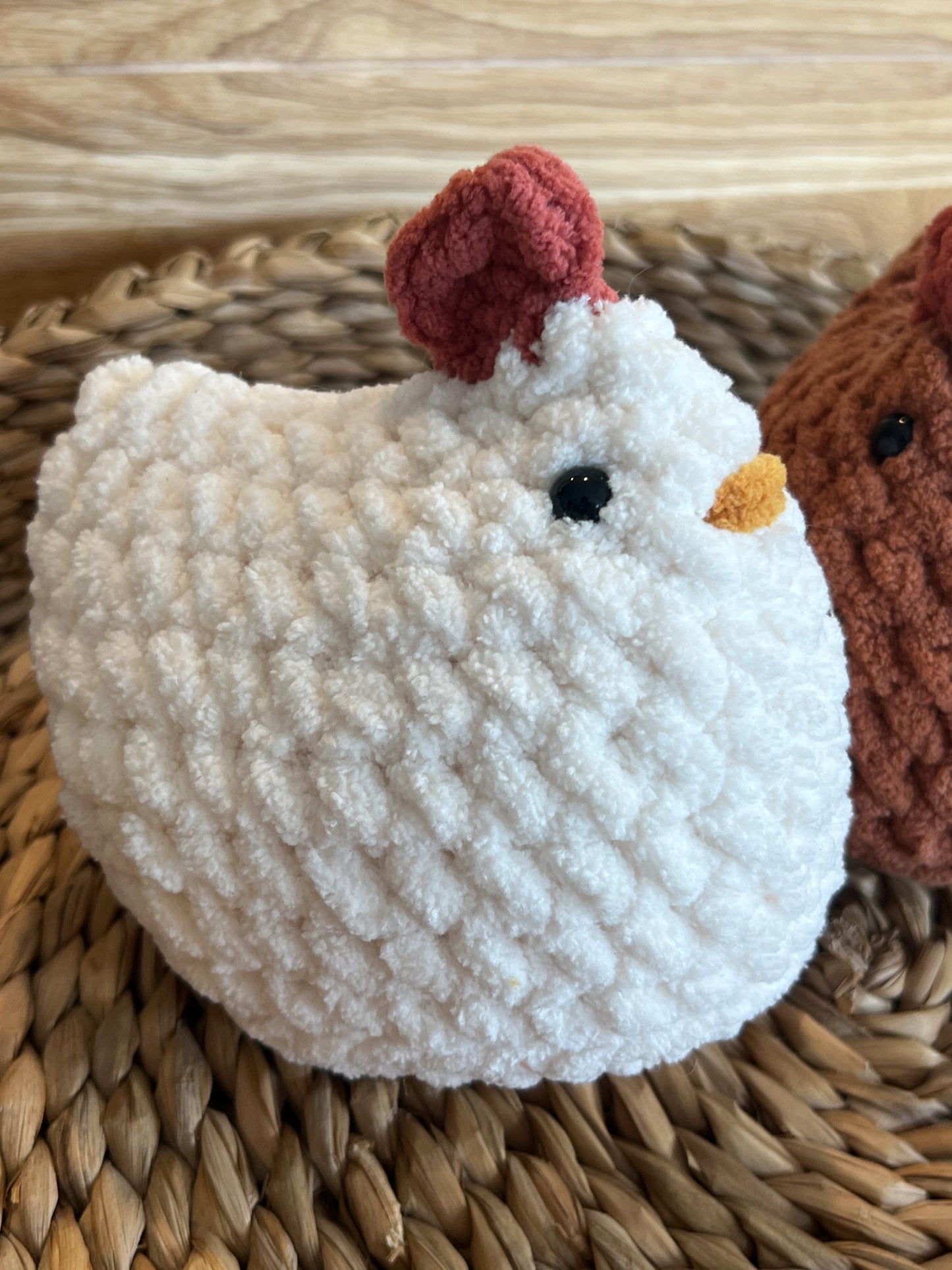 Chicken - Handmade Crochet Plushie